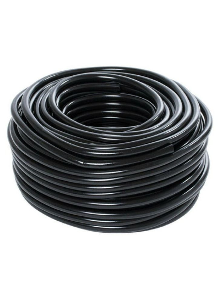 Veto كابلات Veto RG6 مباشرة عبر الإنترنت 100 متر كابل محوري RG6 رباعي الدرع أسود، سلك تمديد BNC لطبق القمر الصناعي كابل هوائي التلفزيون (300 متر، أسود)... - Image 2
