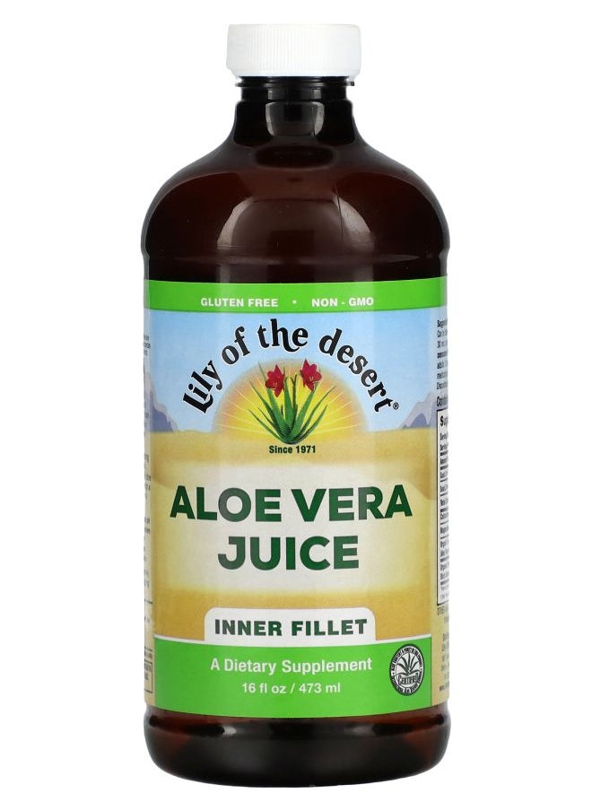 Aloe Vera Juice Inner Fillet 16 fl oz (473 ml)