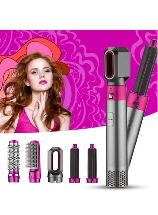 5 in1 Hot Air Brush, One-Step Hair Styling Tools Electric Hair Hot Brush, Muti-Styler for Straightener, Curling Drying - pzsku/Z40A39CFEF368D79D26EEZ/45/_/1693402999/9badad04-36bd-411d-8cb6-7ef4426f7aa8
