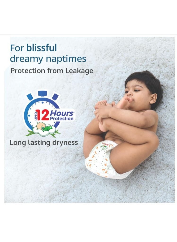 Luvlap Luv Lap Diaper Pants Extra Large 12-17kg 54 Pieces | Baby Diaper | Great Absorption with Long Lasting Dryness Upto 12 Hours Protection | Elastic Waistband | Gentle on Baby's Skin - Image 2
