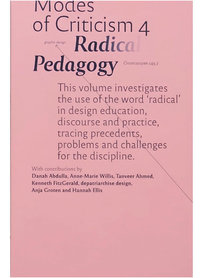 null - Modes of Criticism 4: Radical Pedagogy: Investigating the Use of the Word 'Radical' in Design Discourse and Practice - Image 1