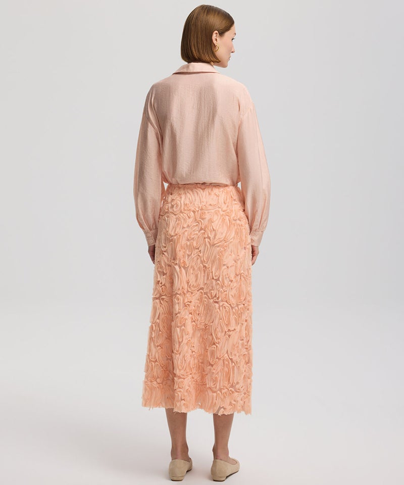 Ipekyol Textured Midi Skirt - Image 2
