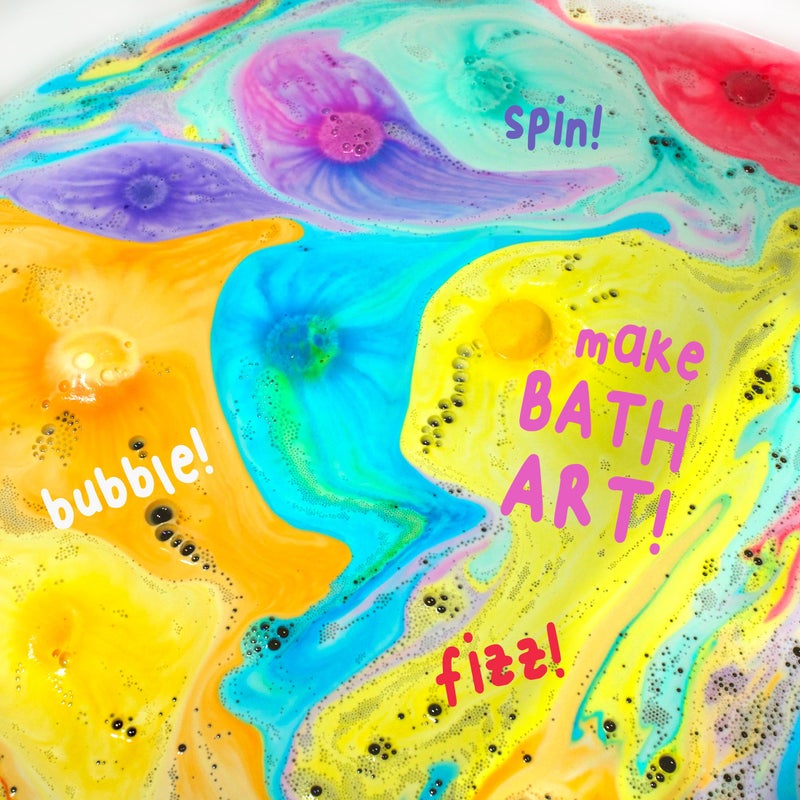 Mr. Bubble Galaxy Bath Bombs, Signature Bubble Gum Scent, Set of 8 Different Bath Bomb Planets - Image 3