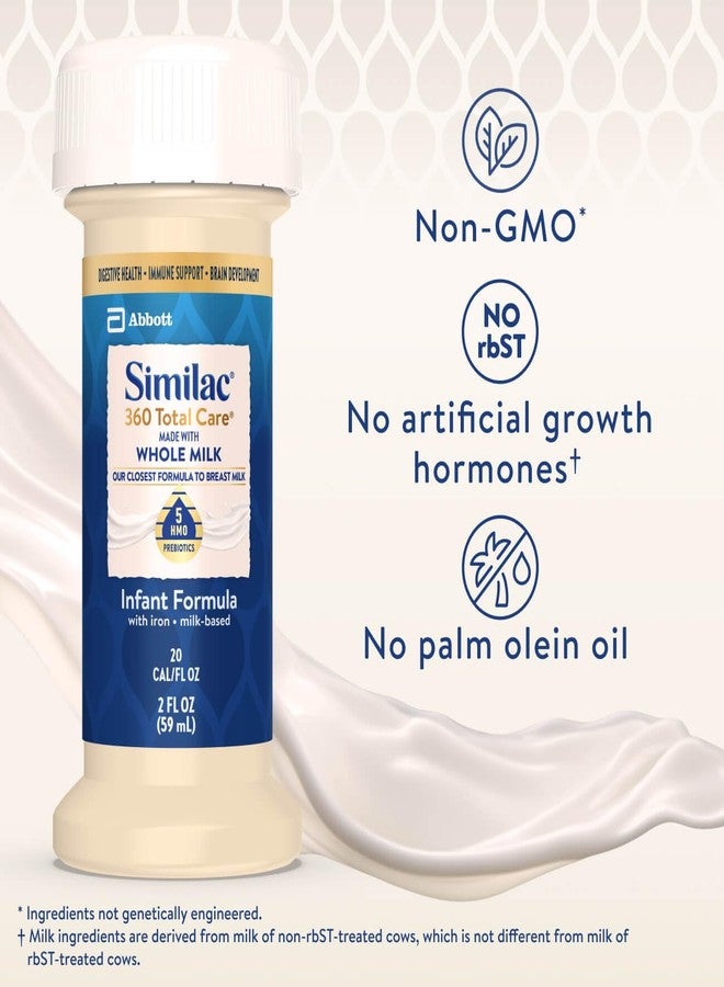 Similac 360 Total Care Made With Whole Milk, Ready-to-Feed Baby Formula - Image 5