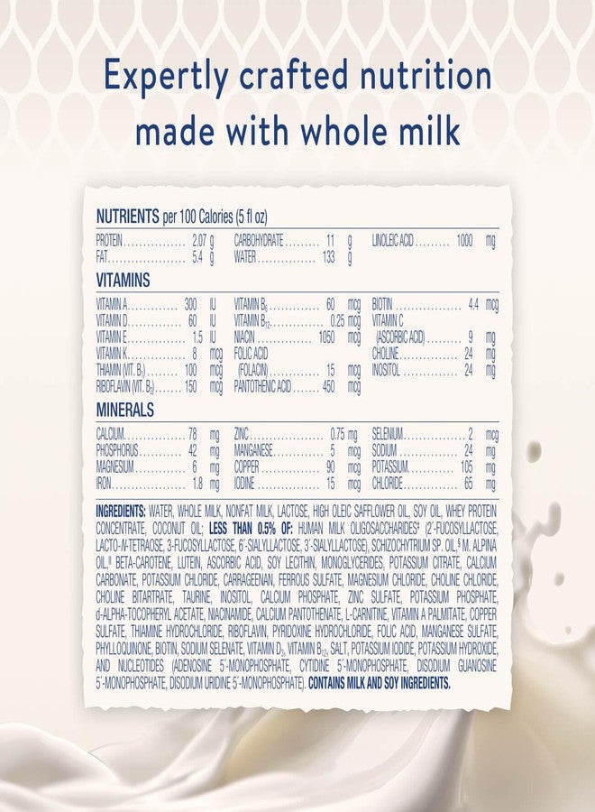 Similac 360 Total Care Made With Whole Milk, Ready-to-Feed Baby Formula - Image 1