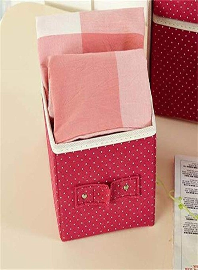 Dweezhet 3 Drawer Collapsible Cloth Organizer Storage Box Desk Cabinet Tool Foldable Drawer Units Fabric Cabinet Closet Storage Organizer(Multi Color) - Image 4