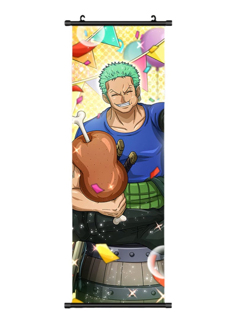 One Piece Anime Poster Wall Scroll JPN Version Anime Artwork Hanging Scroll Suitable for Home Decoration Party Decoration (90cm x 30cm HZW-22) - Image 1