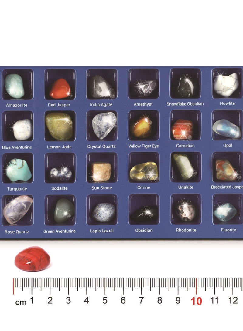 Beauenty Rock Stone Collection Science Kit,24pcs  - Image 2