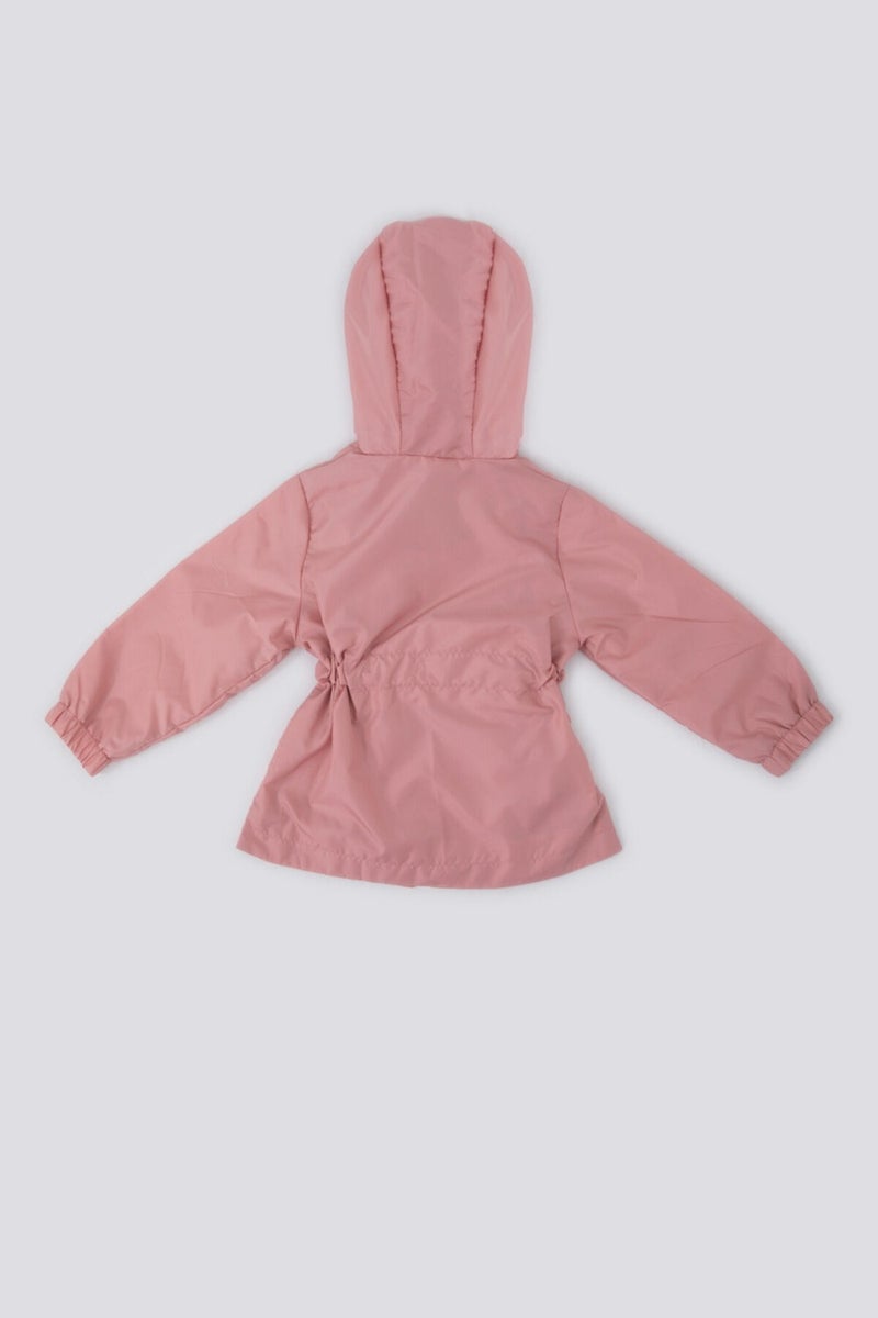 U.S. Polo Assn. Pink Baby Girl Raincoat - Image 4