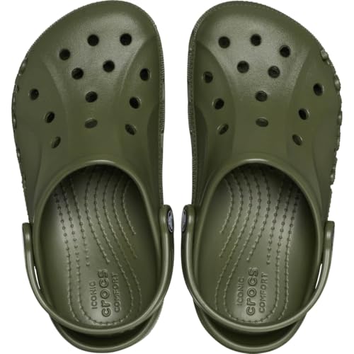 Crocs Unisex Kid's Baya Clog T, Army Green, 6 us - Image 3