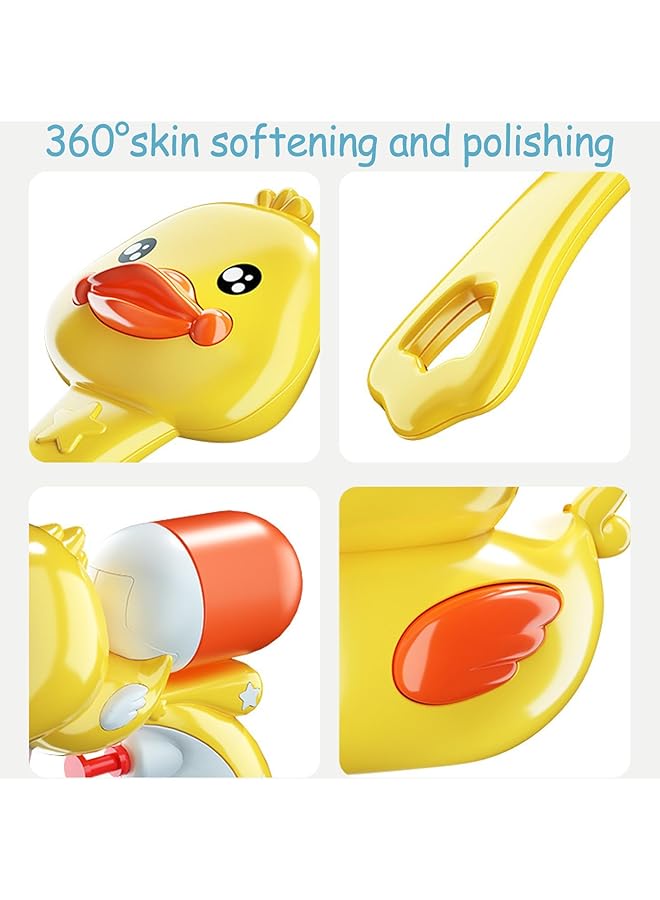 erorex Toddler Bath Toys Safety Bath Ducky Toy Set 8Pcs Cute Duck Baby Bathtub Toys Water Gun Toy Shower - Image 4