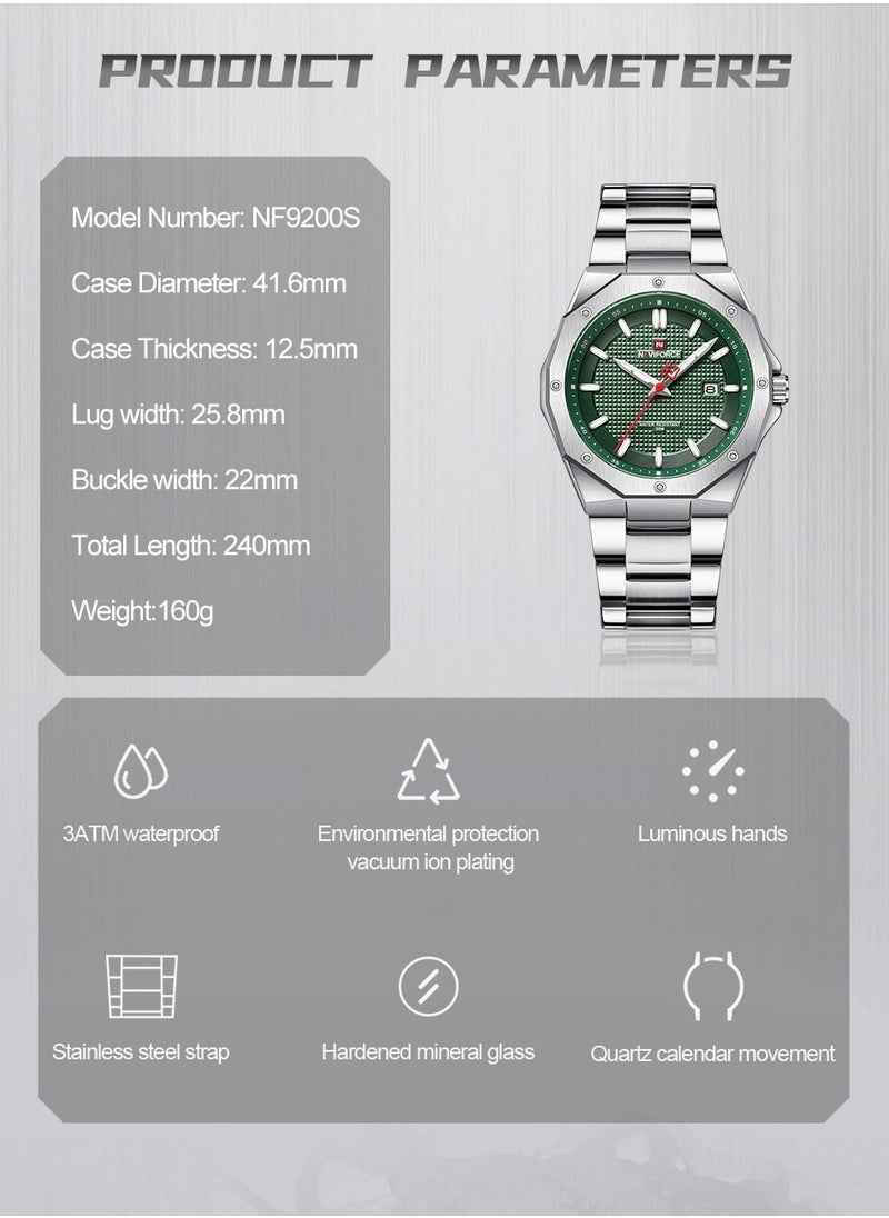NAVIFORCE - Men's Water Resistant Analog Watch NF9200 - Image 1
