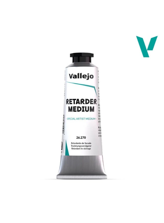 مُثبِّط جفاف الأكريليك ٦٠ مل | وسط بطيء الجفاف لألوان الأكريليك | لوازم فنية احترافية