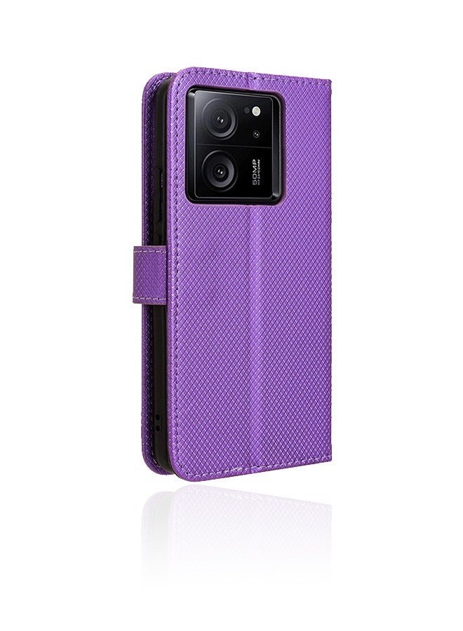 X-level Xiaomi 13T/13T Pro/Redmi K60 Ultra Case Cover Soft Quality Leather Flip Folio Wallet with Card Slots Holder Stand Back Cover Drop-Proof Shock-Proof Protective Cell Phone Back Accessories Protection - Image 5