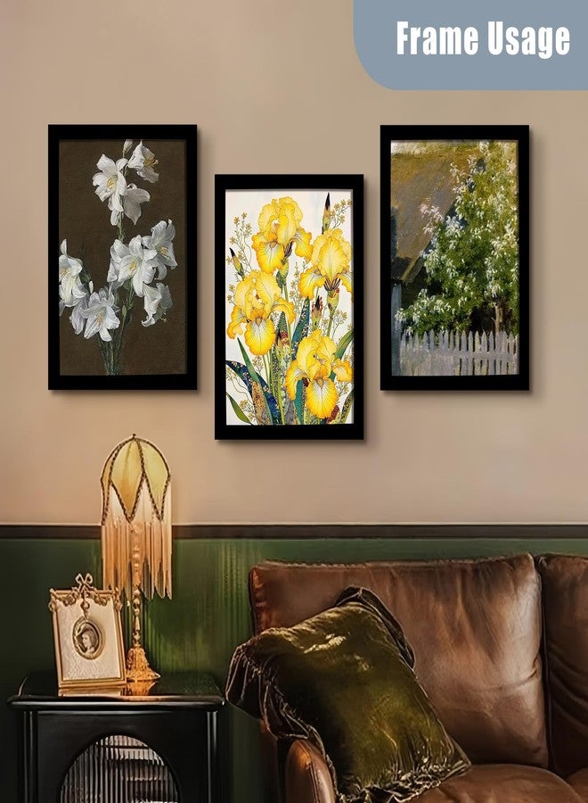 SESEAT 8.5x11 Picture Frame Set of 10, Display Pictures 8.5x11 Prints Without Mat, Tabletop or Wall Mounting, Black - Image 5