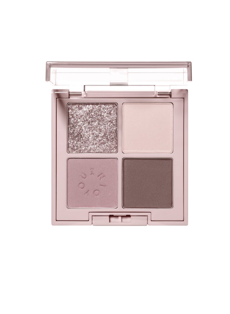 INTO YOU Daily Life TE01 Taro Eyeshadow Palette - Soft & Ethereal Eye Makeup - Image 2