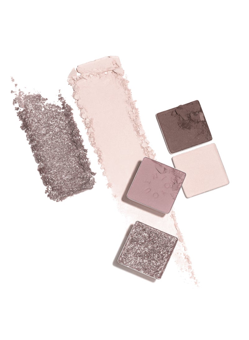 INTO YOU Daily Life TE01 Taro Eyeshadow Palette - Soft & Ethereal Eye Makeup - Image 5
