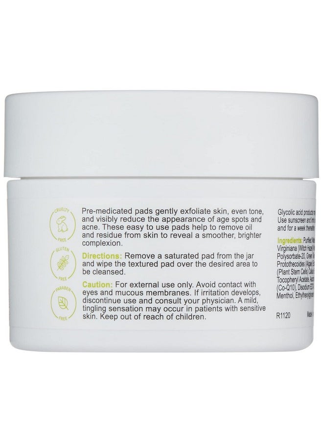 Replenix Glycolix Elite Glycolic Acid Resurfacing Peel Pads Medical Grade Brightening And Exfoliating Treatment Travel Friendly Pads 60 Ct.  - Image 3