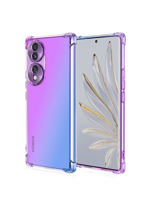 Honor 70 5G Case Cover, Honor 70 5G Flexible TPU Soft Edge Protector,Soft Silicone Shockproof Anti-Scratch Protective Bumper Transparent Case Corner for Honor 70 5G