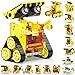 Wesfuner 30in1 STEM Solar Robot Kit Toys 243 Pieces Educational Building Science Experiment Kit for Kids Aged 812 Birthday Gifts Kids Aged 8 9 10 11 12 13 Years OldYellow - Image 3