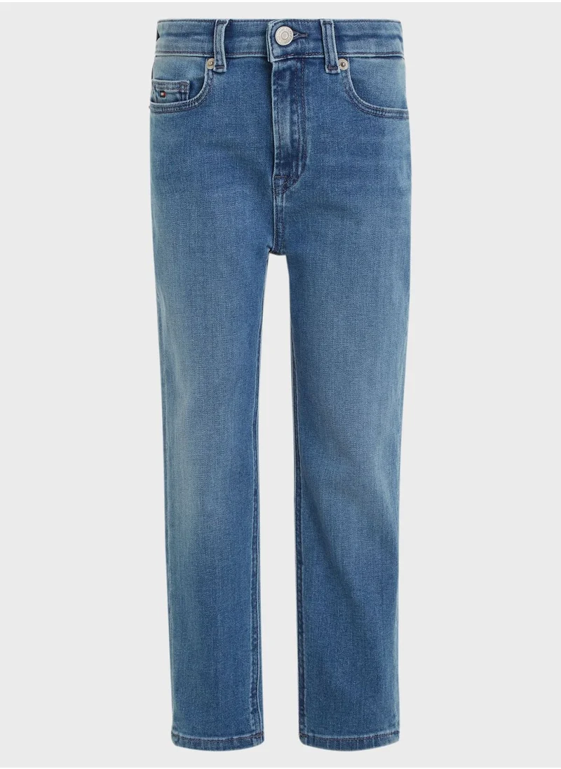 TOMMY HILFIGER Youth Straight Fit Jeans