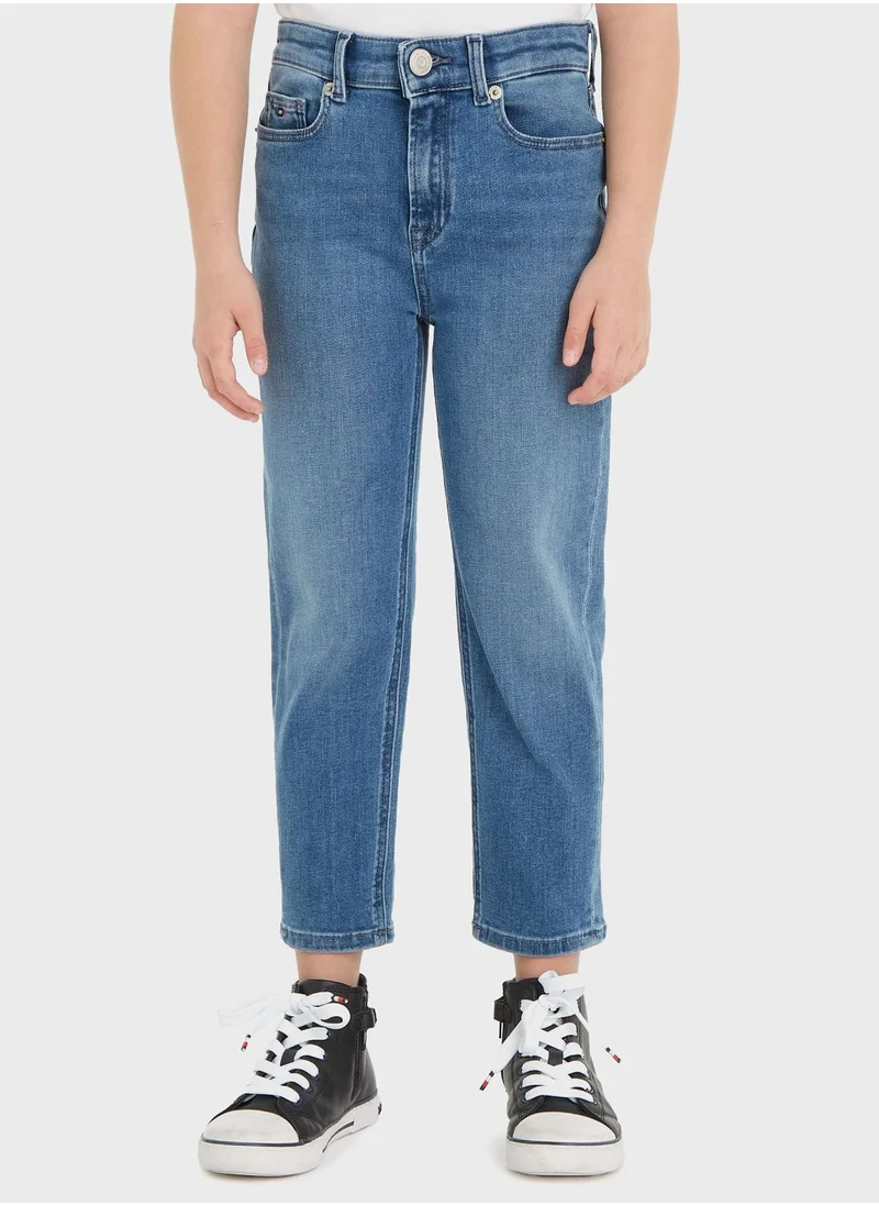 TOMMY HILFIGER Youth Straight Fit Jeans