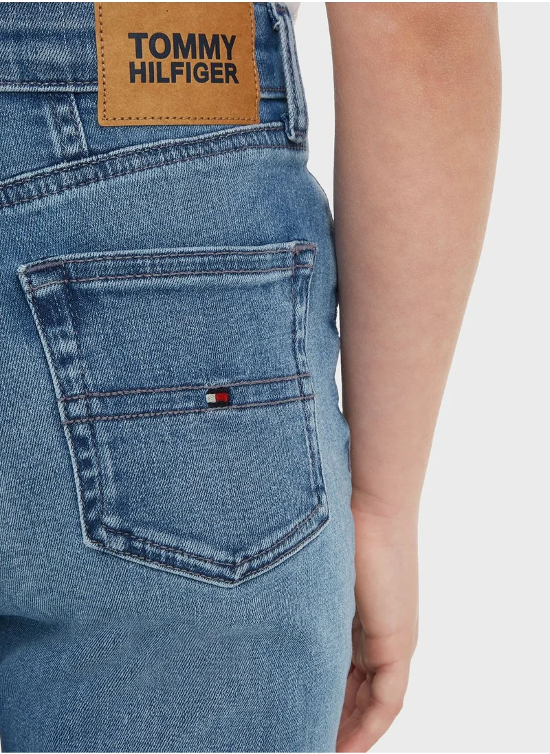 TOMMY HILFIGER Youth Straight Fit Jeans