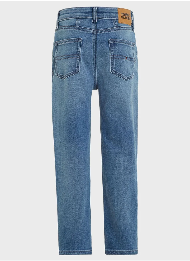 TOMMY HILFIGER Youth Straight Fit Jeans