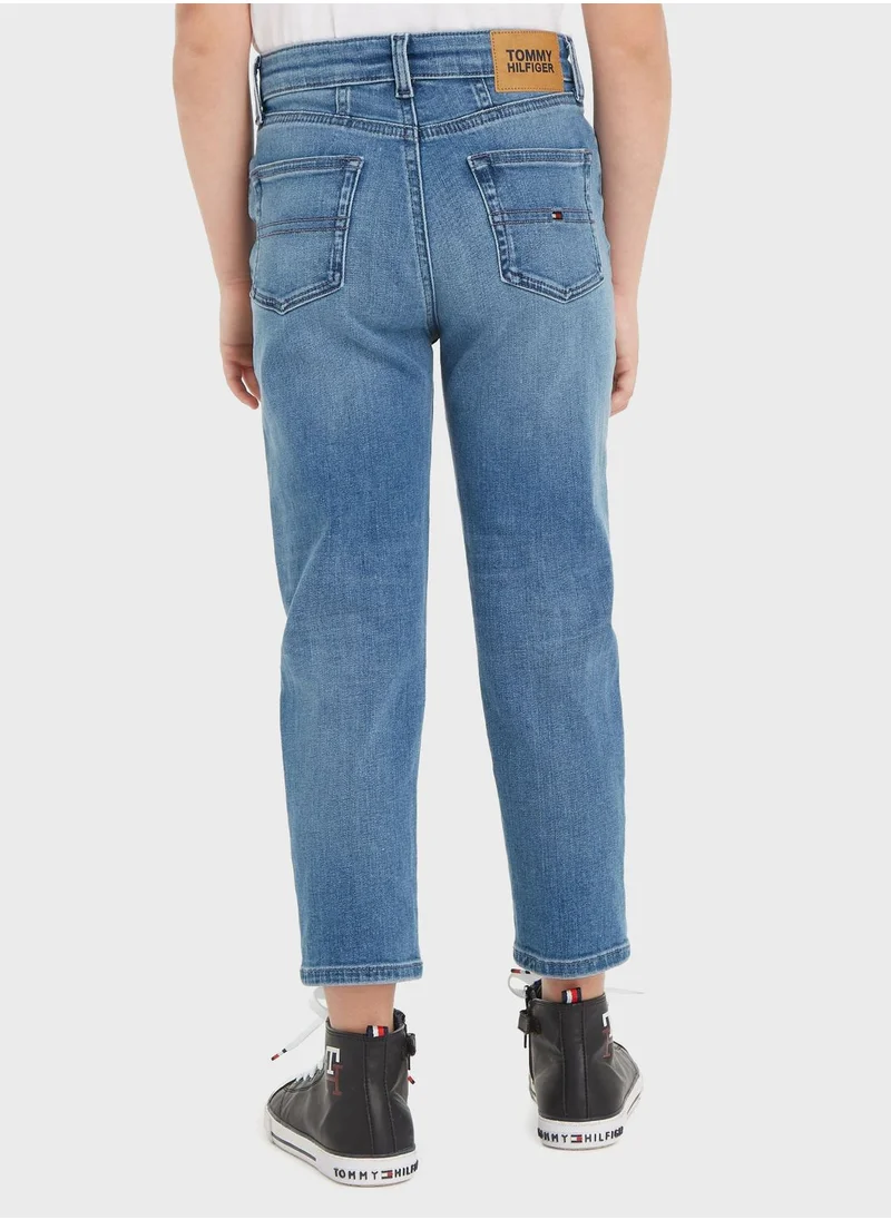 TOMMY HILFIGER Youth Straight Fit Jeans