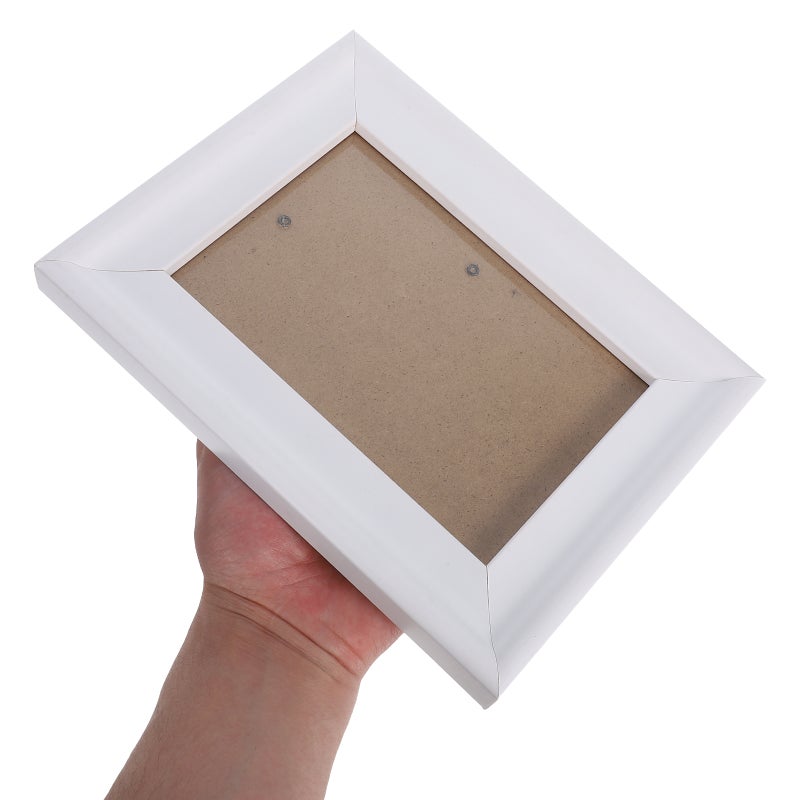 Display Picture Frame: Wood 6-Inch Photo Frame - Multi-Use Empty Picture Display Stand For Desk - Family Memories Record - Image 2