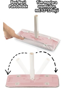 Comprox New Generation Pallet (Surface Cleaning Towel Attachable) Compatible with Vip Ahmet, Spin, Zambak Tablet Mop.  - Image 4