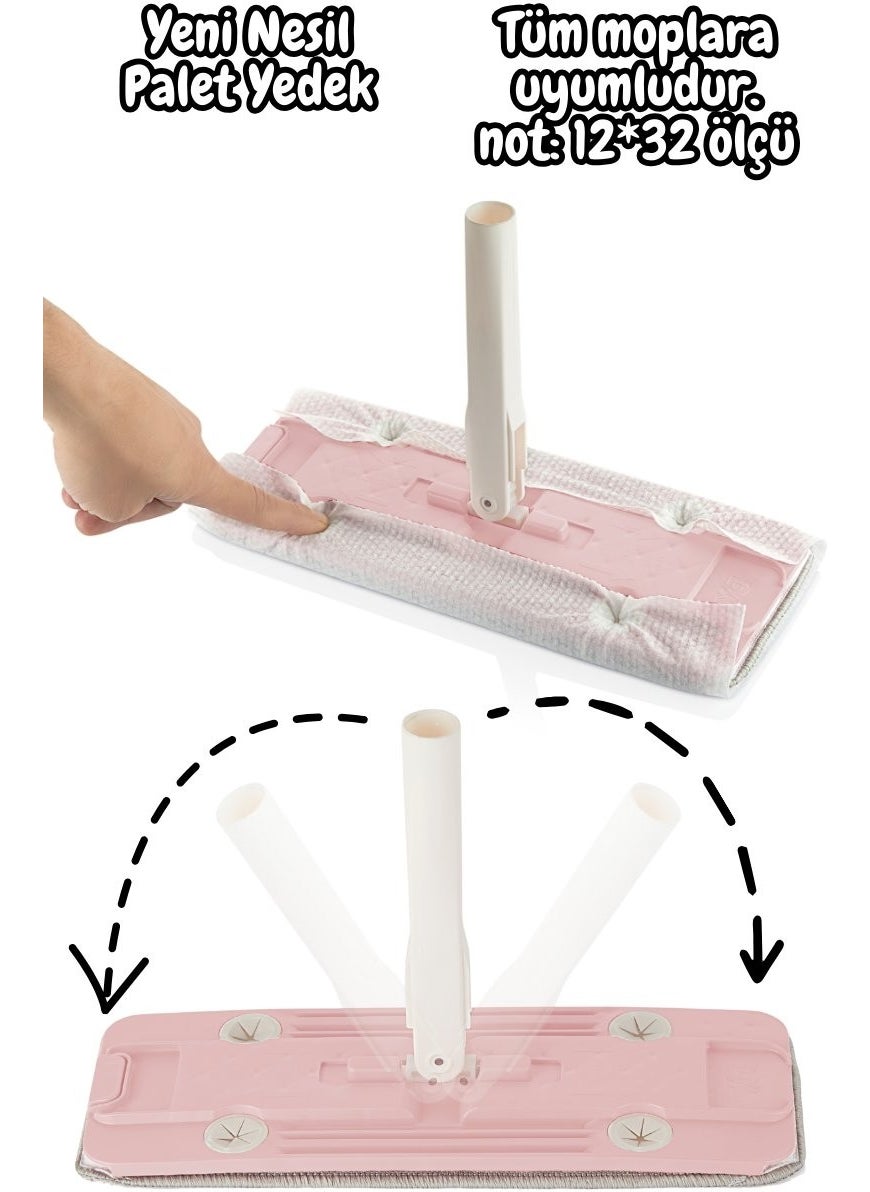 Comprox - New Generation Pallet (Surface Cleaning Towel Attachable) Compatible with Vip Ahmet, Spin, Zambak Tablet Mop. - Image 1