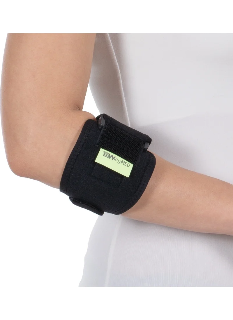 وينجميد Epicondylitis Bandage Silicone Supported Tennis Golfer's Elbow Tape