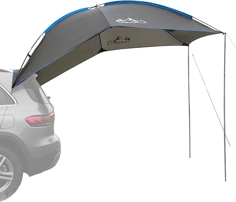 Fawoonu Waterproof Car Rear Tent Camping Shelter Outdoor Car Tent Beach Sun Shelter Awning Shelter - Image 1
