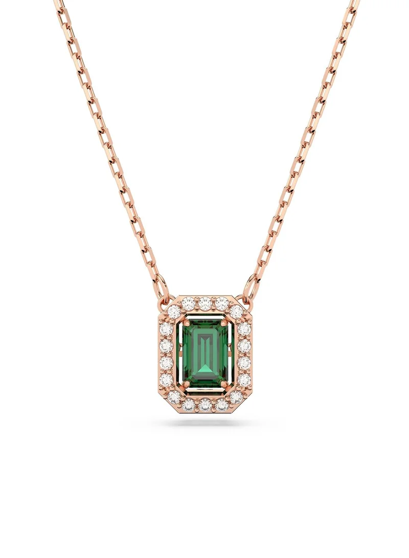 SWAROVSKI Cex Millenia Pendant Rose-Gold Tone Plated Necklace