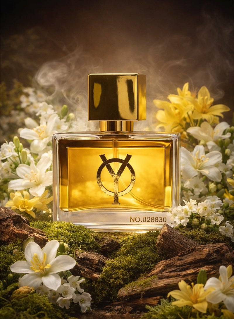 Youmar Collection No. 8830 Luxury Women’s Perfume 25ML – Woody Floral Scent with Powdery Iris & White Florals - Image 1
