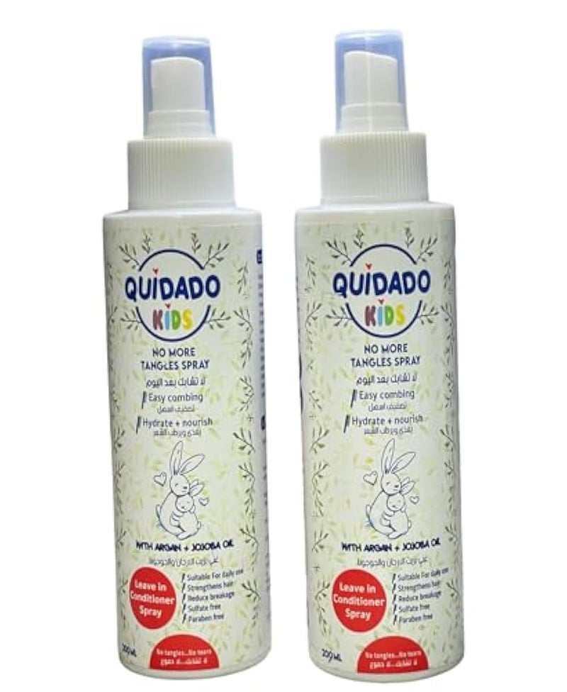 Quidado Kids Spray Conditioner Detangling Nourish & Hydrate Hair - No More Tangles - Image 3
