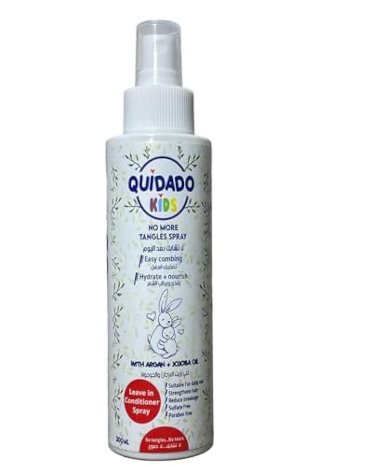 Quidado Kids Spray Conditioner Detangling Nourish & Hydrate Hair - No More Tangles - Image 2