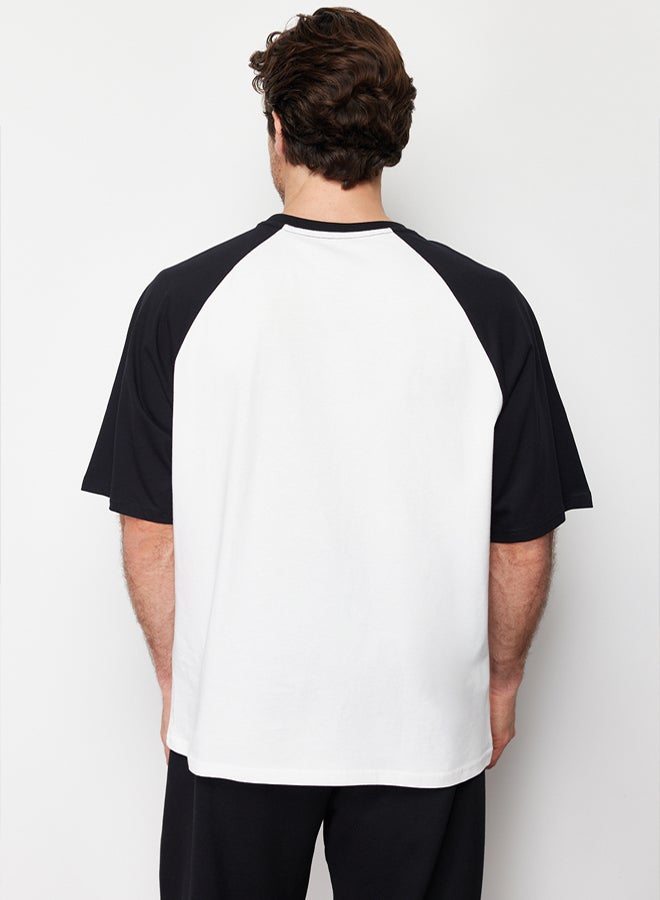 trendyol Oversize Fit  Printed T-Shirt TMNSS24TS00139 - Image 2