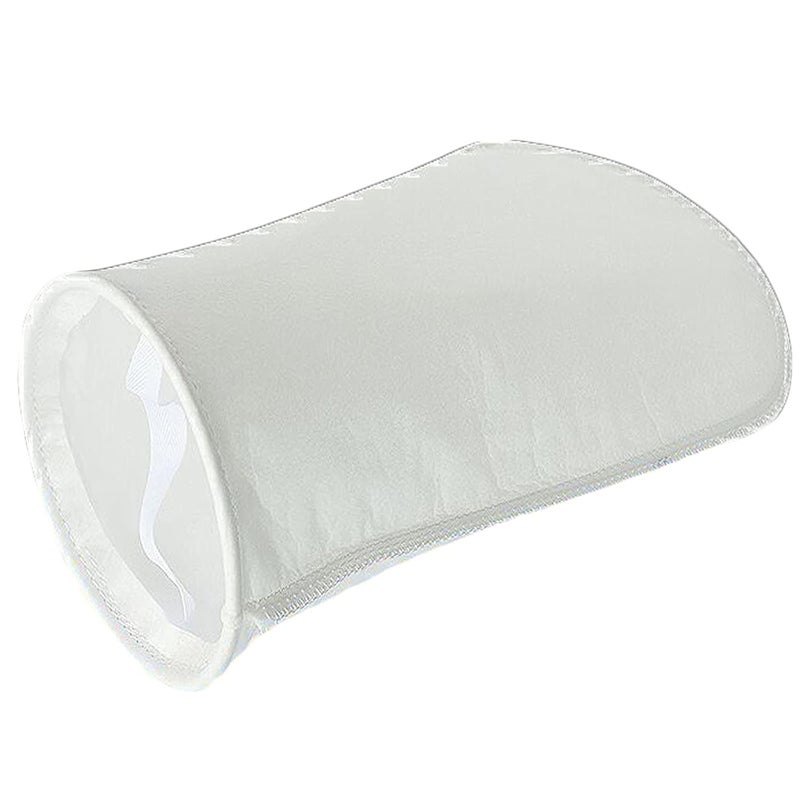 Honritone Felt Liquid Filter Socks 100 Micron 7 Inch Ring by 16 Inch Long Water Fabric Filter Bags Industrial Size 1-1Pack (100 Micron 7 x 16 Inch) - Image 1