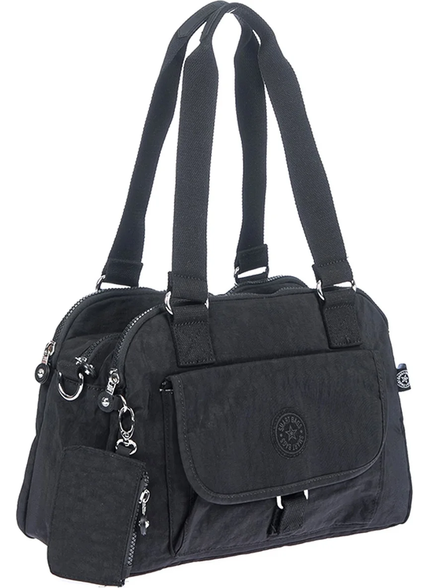 Smart Bags Women's Black Shoulder Bag