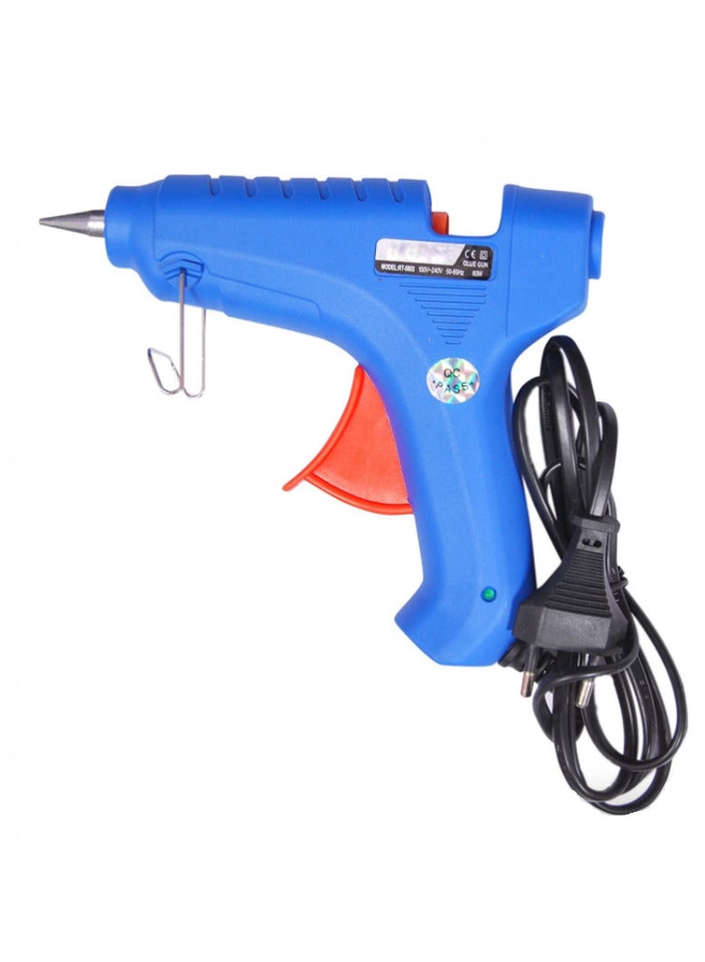 small plastic glue gun- blue - Image 1