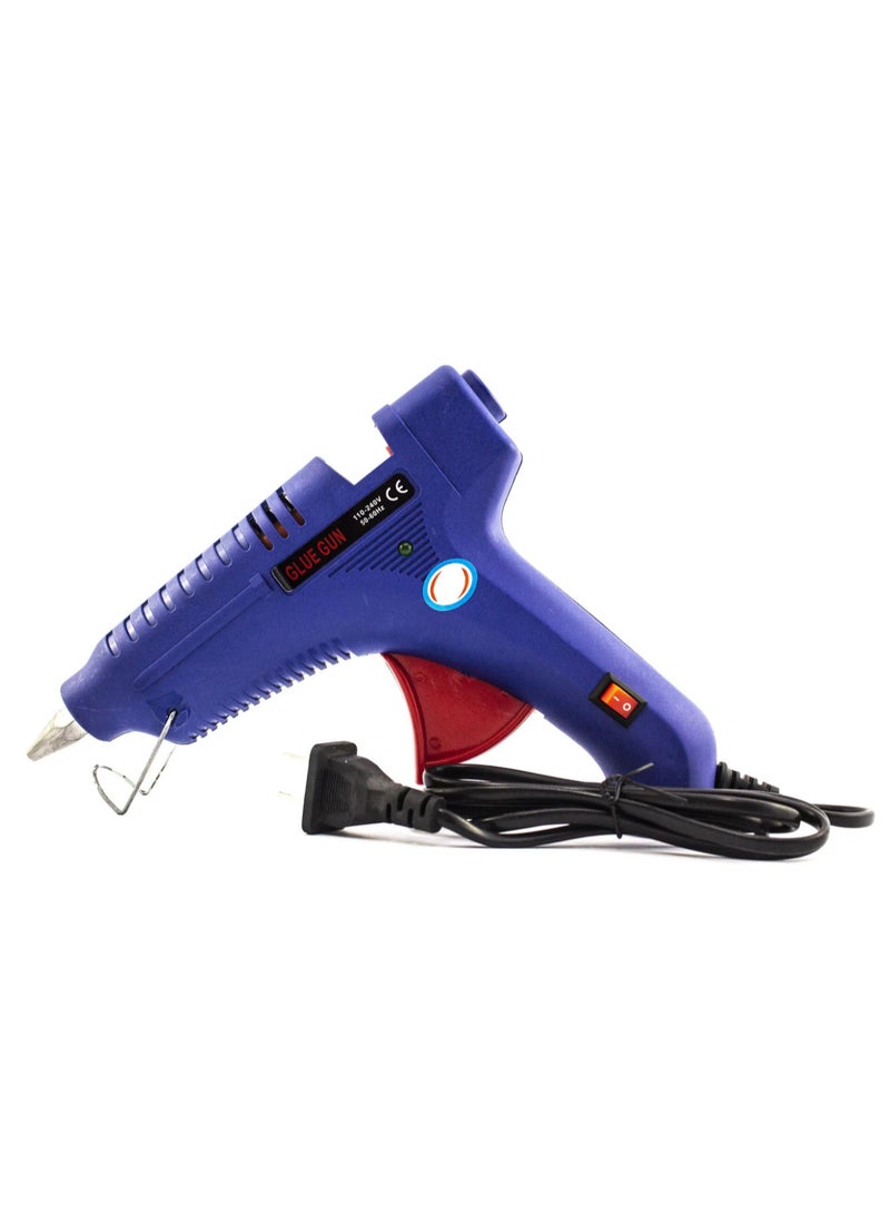 small plastic glue gun- blue - Image 2