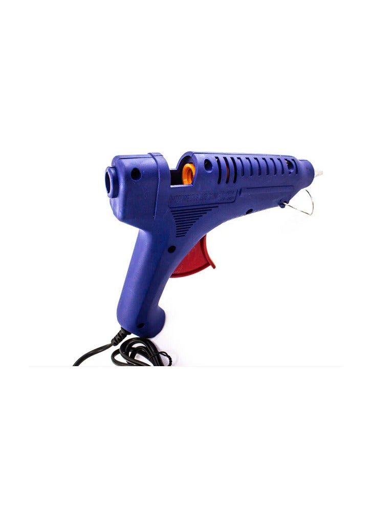 small plastic glue gun- blue - Image 3