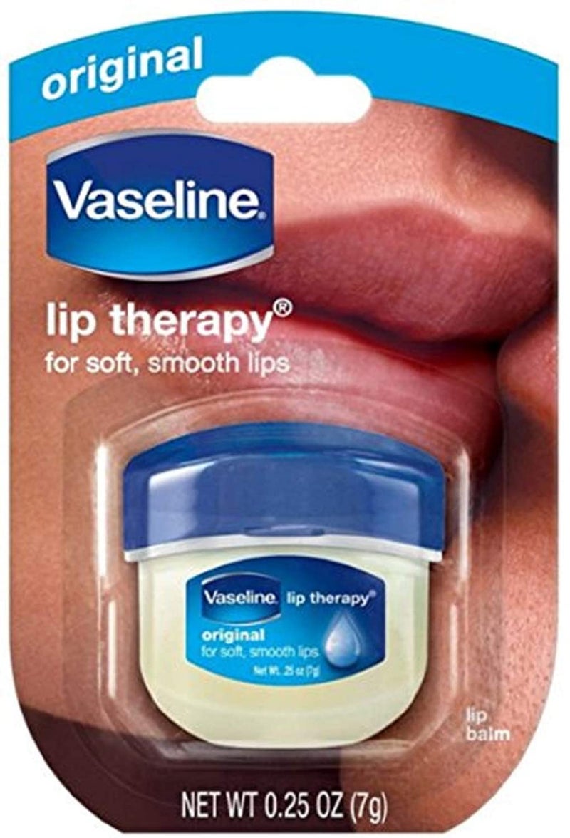 Vaseline Lip Therapy Original 25 Oz Pack Of 4 White - Image 1