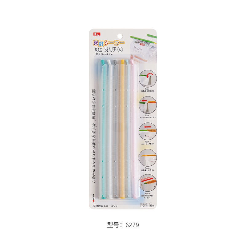 Strong Sealing Clips for Food Storage 6279# Medium -6 in 