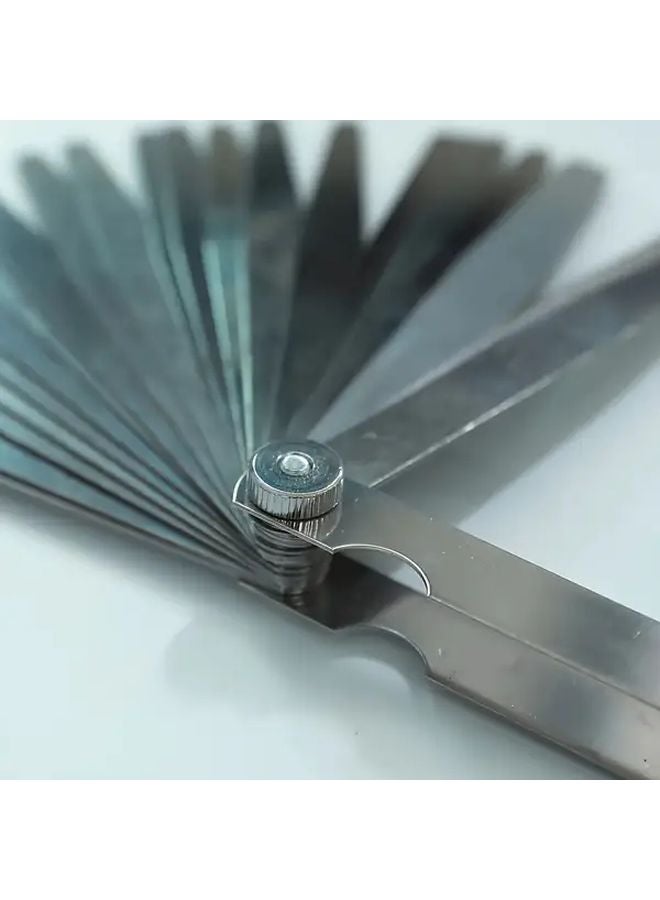 32 قطعة مجموعة مقاييس سمك الفولاذ المقاوم للصدأ بنظام مزدوج من 0.01 بوصة إلى 0.04 بوصة حسب نظام SAE - Image 3