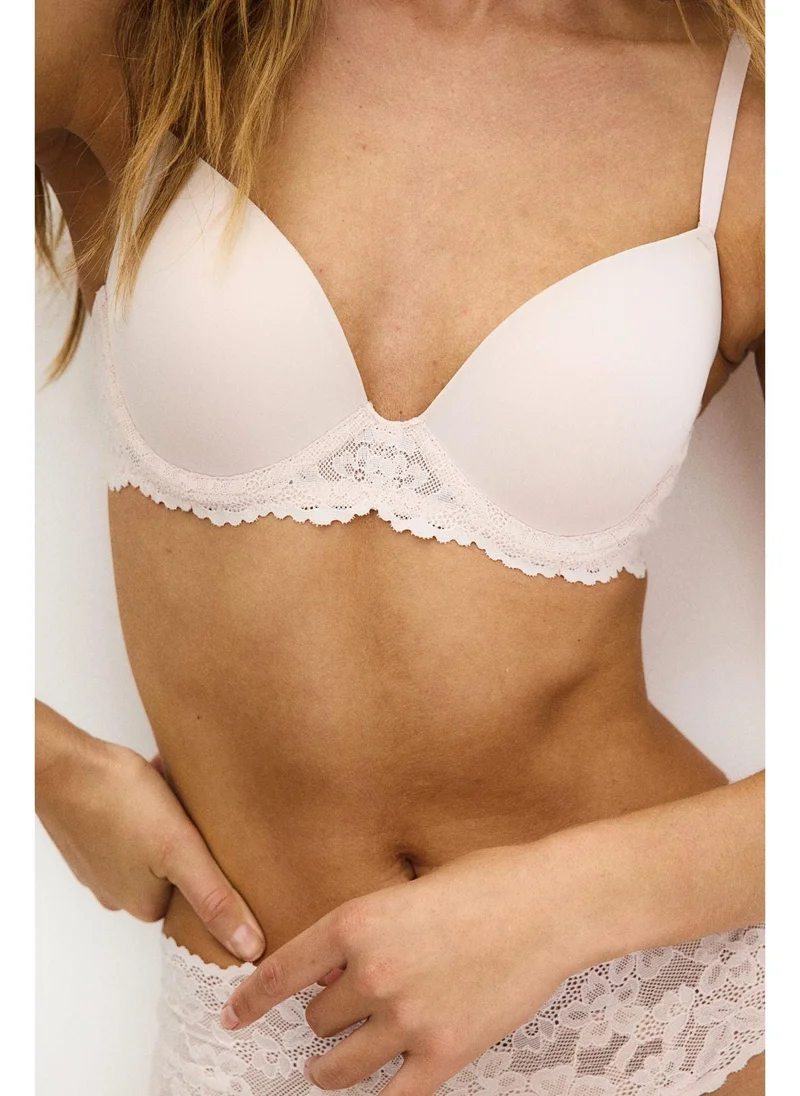 اتش اند ام Microfibre push-up bra