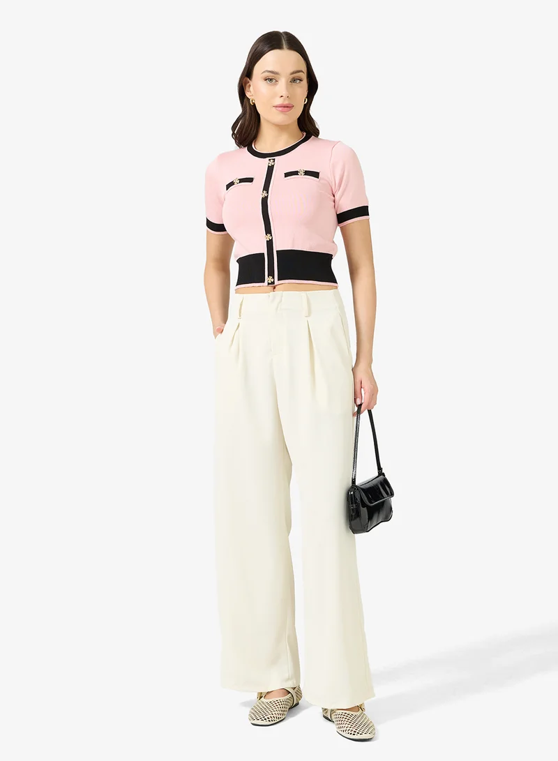 Ginger Tailored Straight Fit Pants