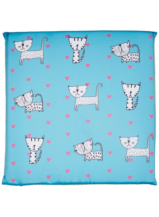 Welhome Valentine Polyester Cushion Cover - 15"x15", Multicolour - Image 2